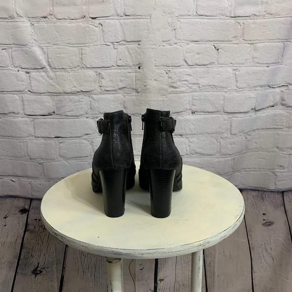 Vera Wang Ankle Boots Size 8 1/2 - Picture 3 of 7